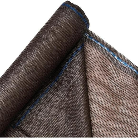 5'10" x 100 ft 60% Shade Cloth Roll, Greenhouse, Patio, Canopy (Brown) - Picture 3 of 6
